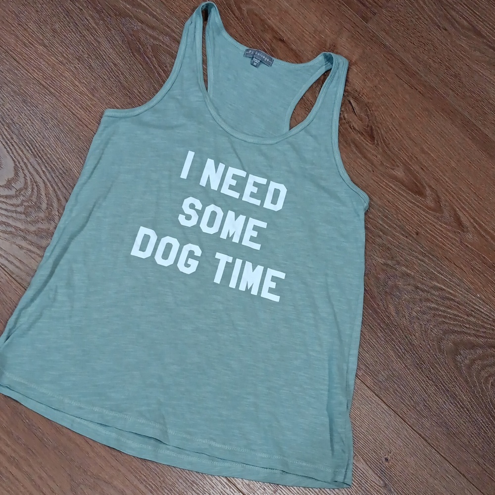 PJ SALVAGE RACER BACK DOG TANK. #5544